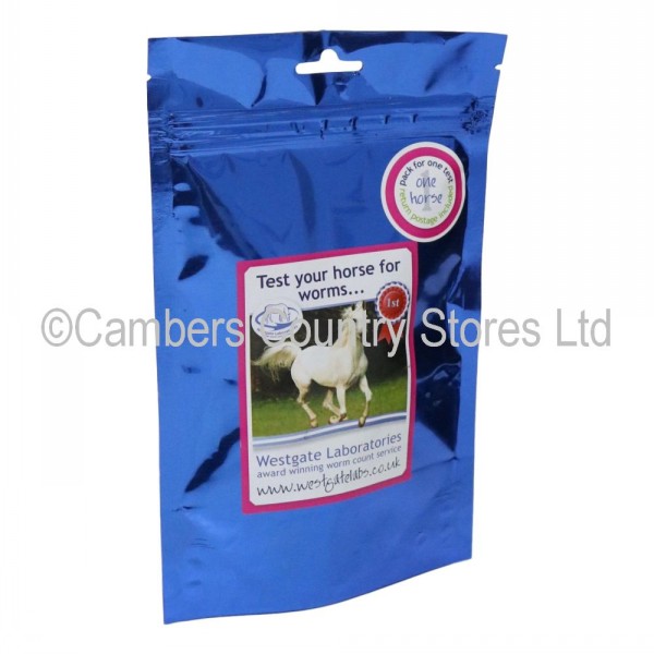 Westgate Laboratories Postal Pinworm Test Kit For One Cambers Country